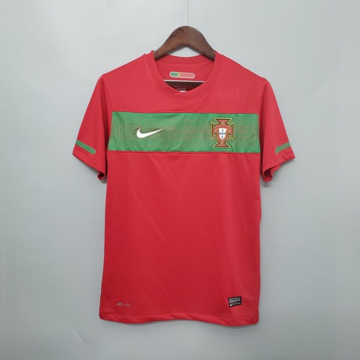2010 Portugal Home Retro Jersey - 图片 9