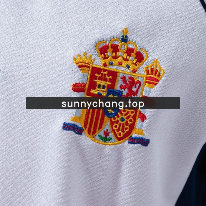 1998 Spain Away Retro Jersey - 图片 4