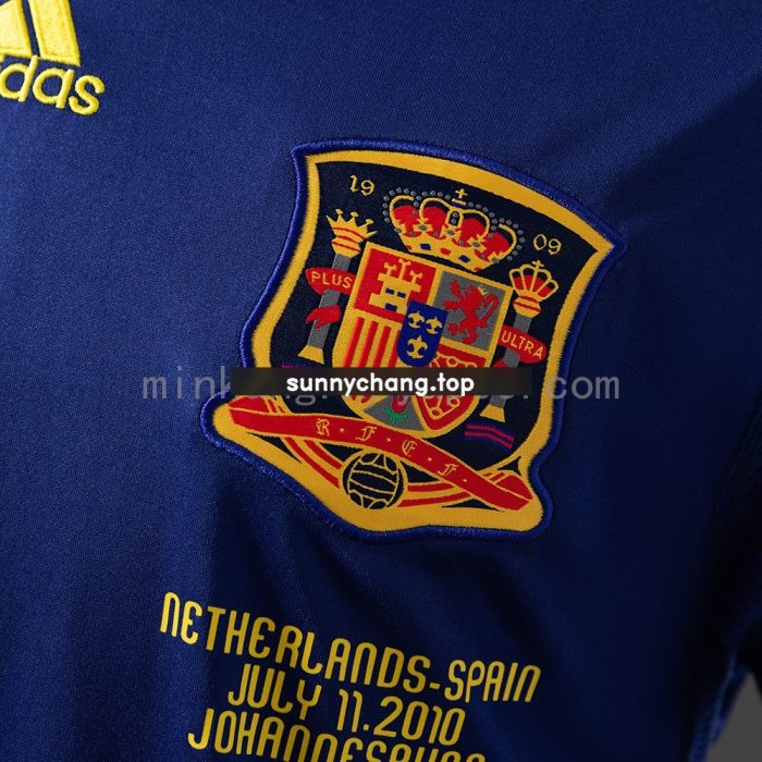 Spain 2010 Away Retro Jersey - 图片 5