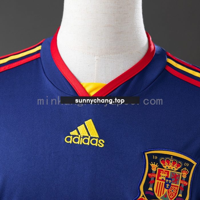 Spain 2010 Away Retro Jersey - 图片 6