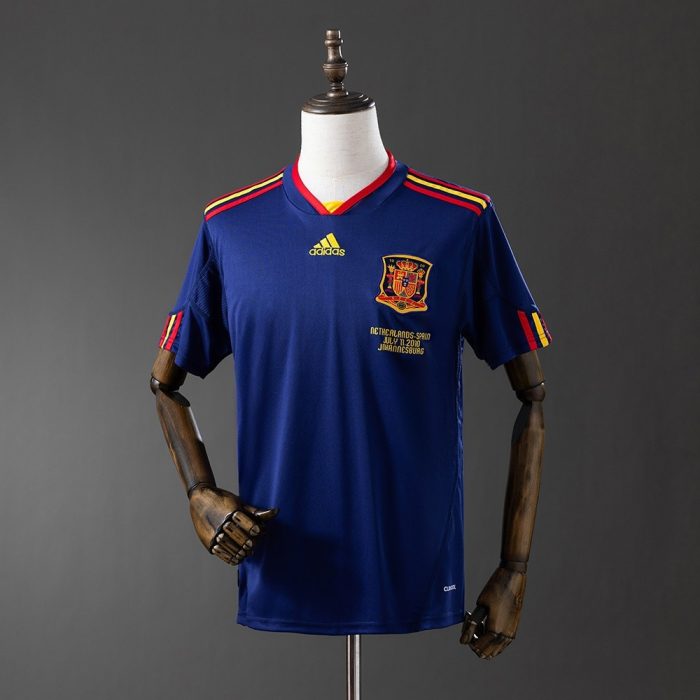 Spain 2010 Away Retro Jersey - 图片 8