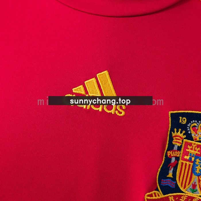 Spain 2008 Home Retro Jersey - 图片 4