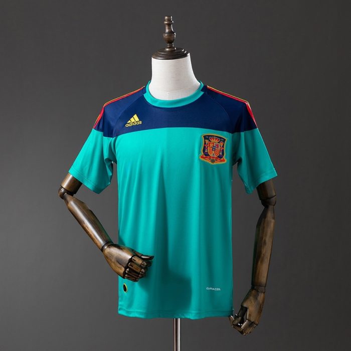 Spain 2010 Goalkeeper Retro Jersey - 图片 8