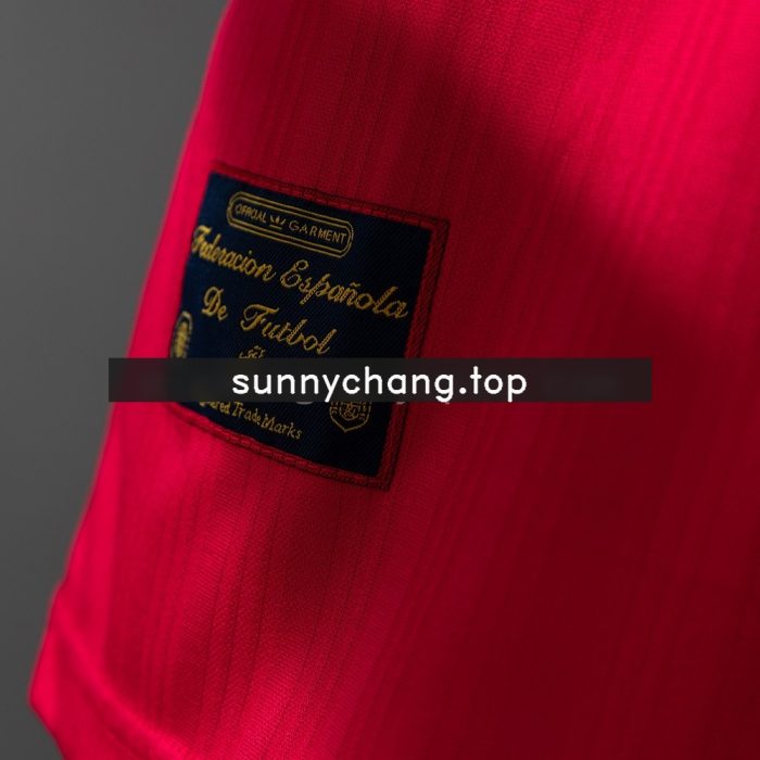 Spain 1996 Home Retro Jersey - 图片 2