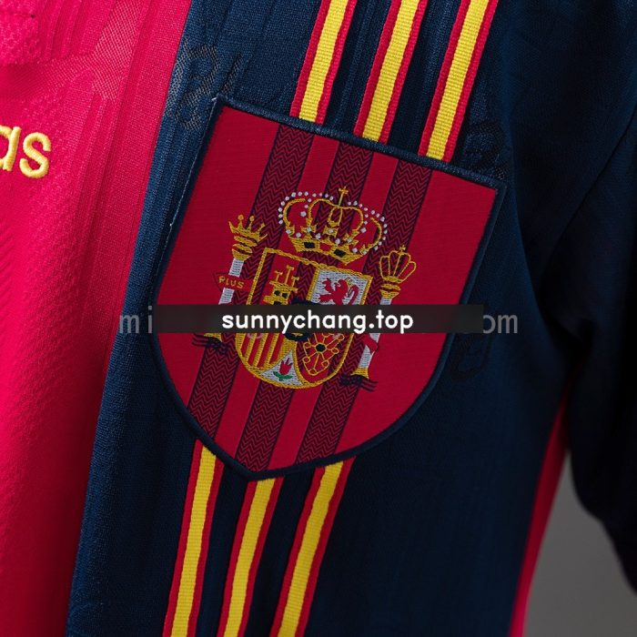 Spain 1996 Home Retro Jersey - 图片 5