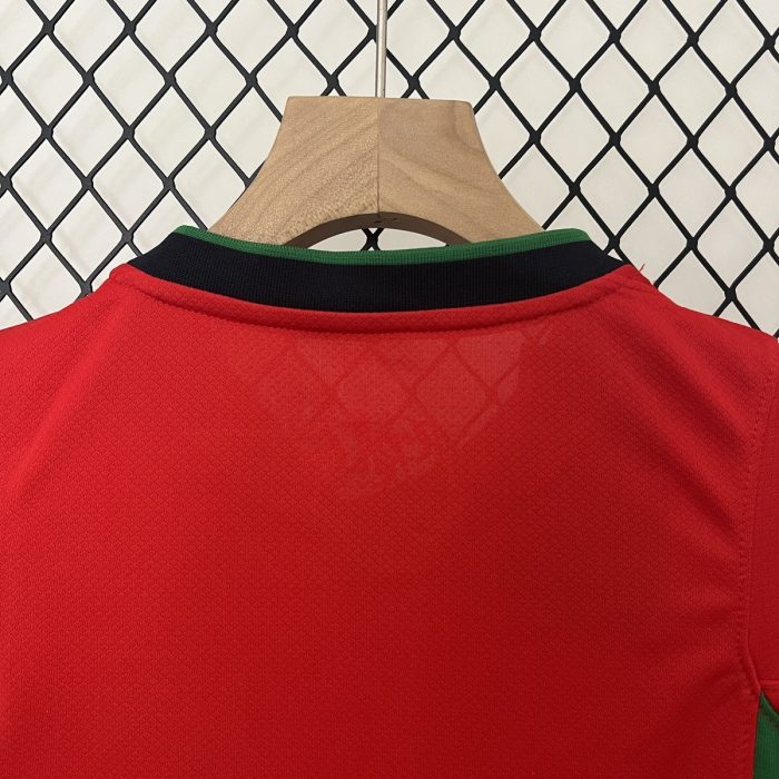 2024 Portugal Home Kids Jersey - 图片 4