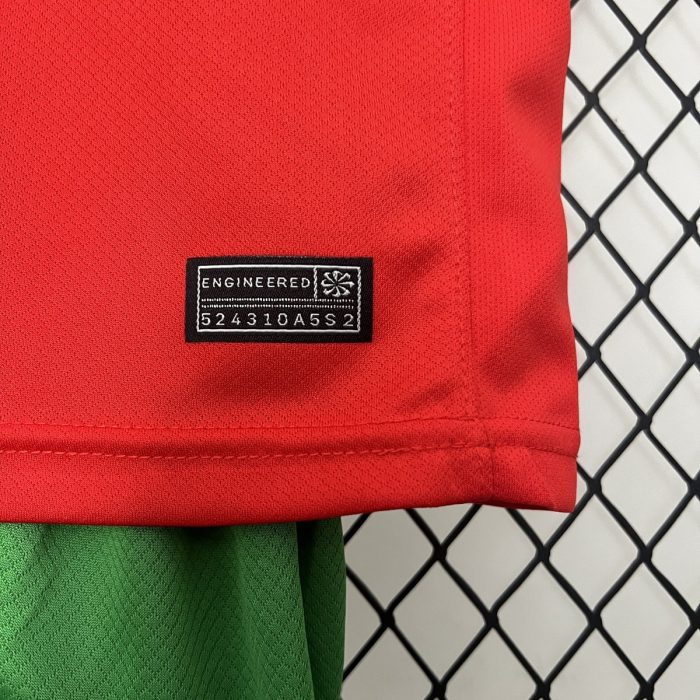 2024 Portugal Home Kids Jersey - 图片 6