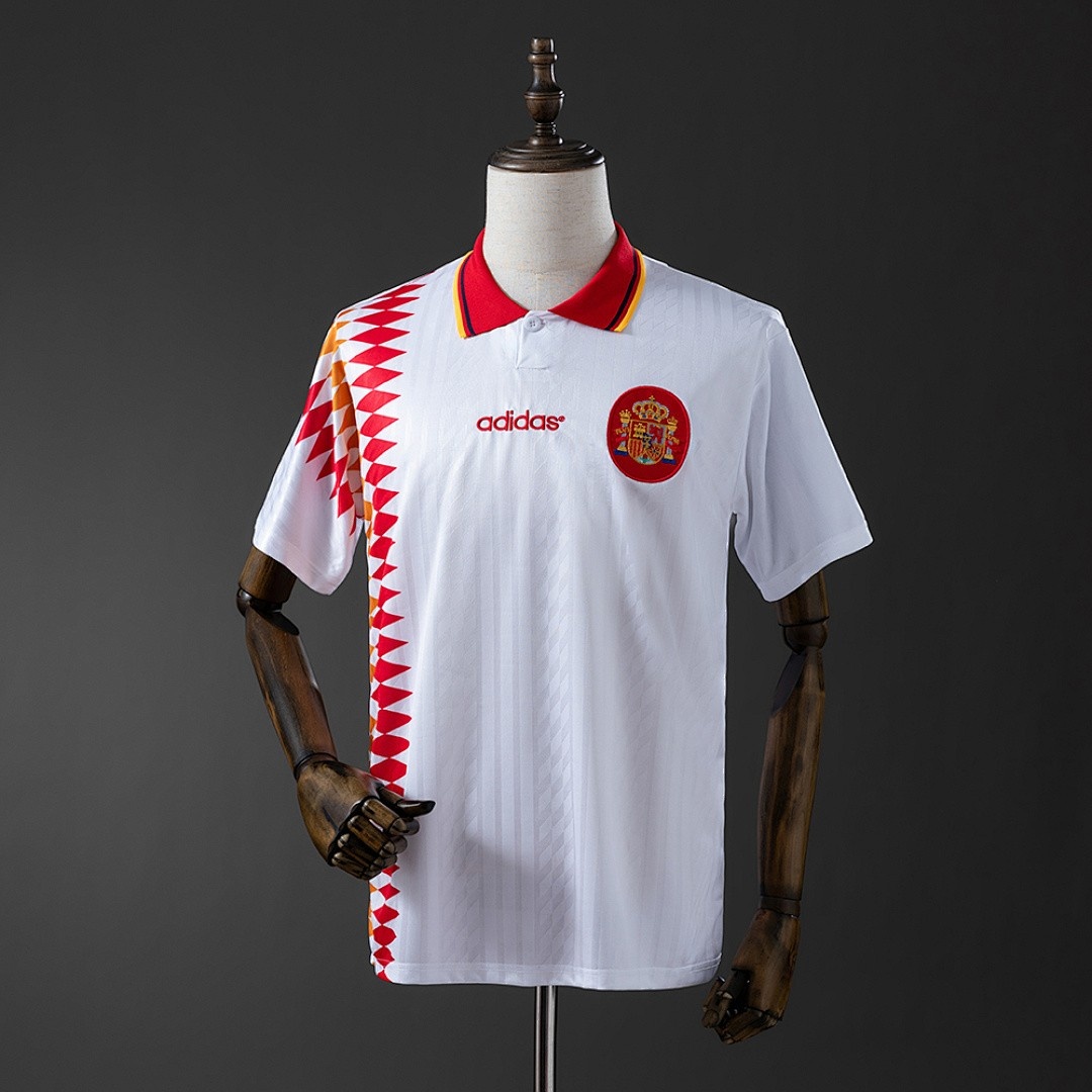 JER-7905_1 Spain 1994 Away Retro Jersey - 图片 1