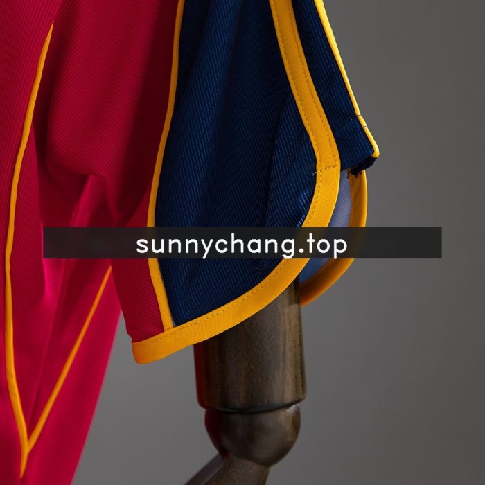 Spain 2000 Home Retro Shirt - 图片 3
