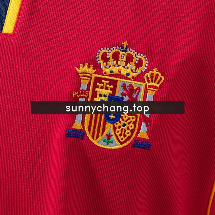 Spain 2000 Home Retro Shirt - 图片 5
