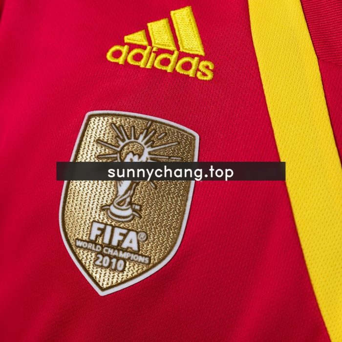 Spain 2013 Home Retro Jersey - 图片 4