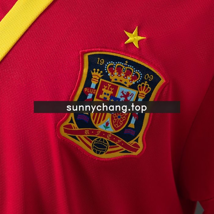 Spain 2013 Home Retro Jersey - 图片 5