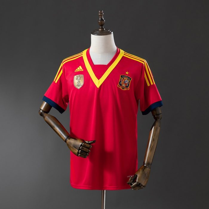 Spain 2013 Home Retro Jersey - 图片 8