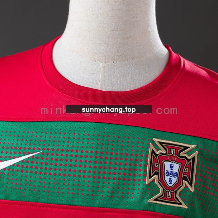 Portugal 2010 Home Retro Jersey - 图片 6