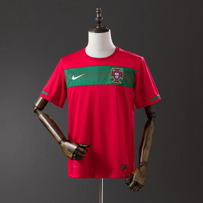 Portugal 2010 Home Retro Jersey - 图片 8