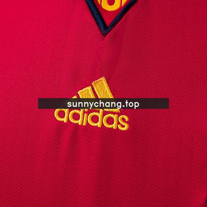 1998 Spain Home Retro Jersey - 图片 3