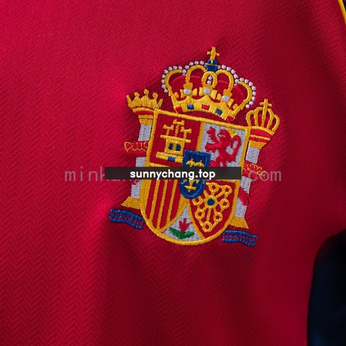 1998 Spain Home Retro Jersey - 图片 4