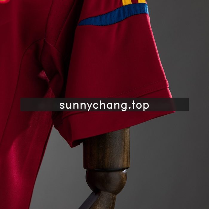 Spain 2012 Home Retro Shirt - 图片 3