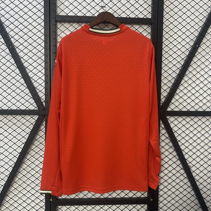 Portugal 2025 Home Long Sleeve Jersey - 图片 6