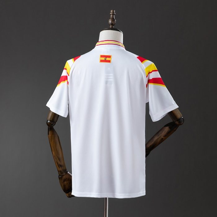 Spain 1996 Away Retro Jersey - 图片 5