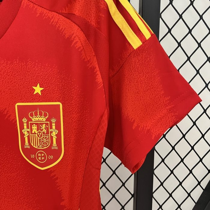 2024 Spain Women's Home Jersey - 图片 2