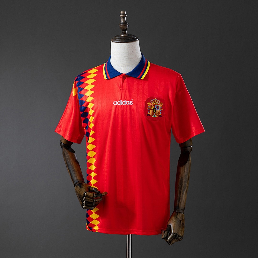 Spain 1994 Home Retro Shirt