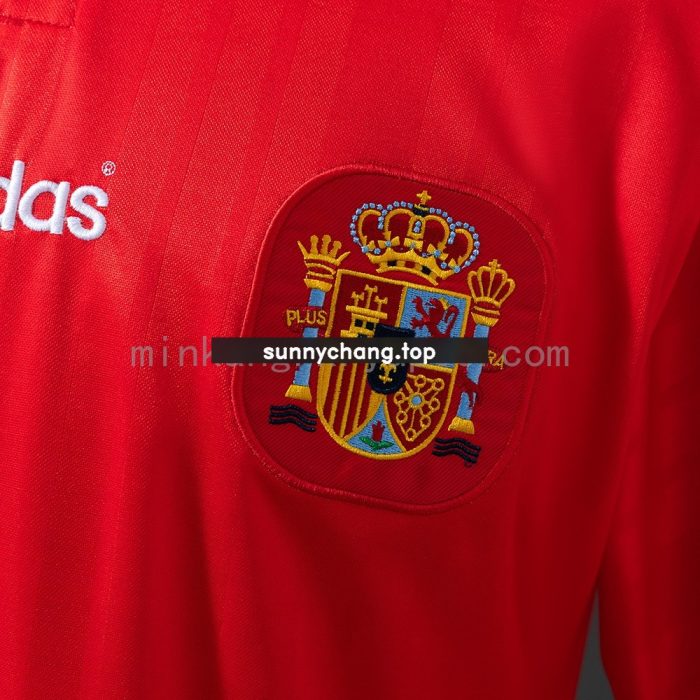 Spain 1994 Home Retro Shirt - 图片 4