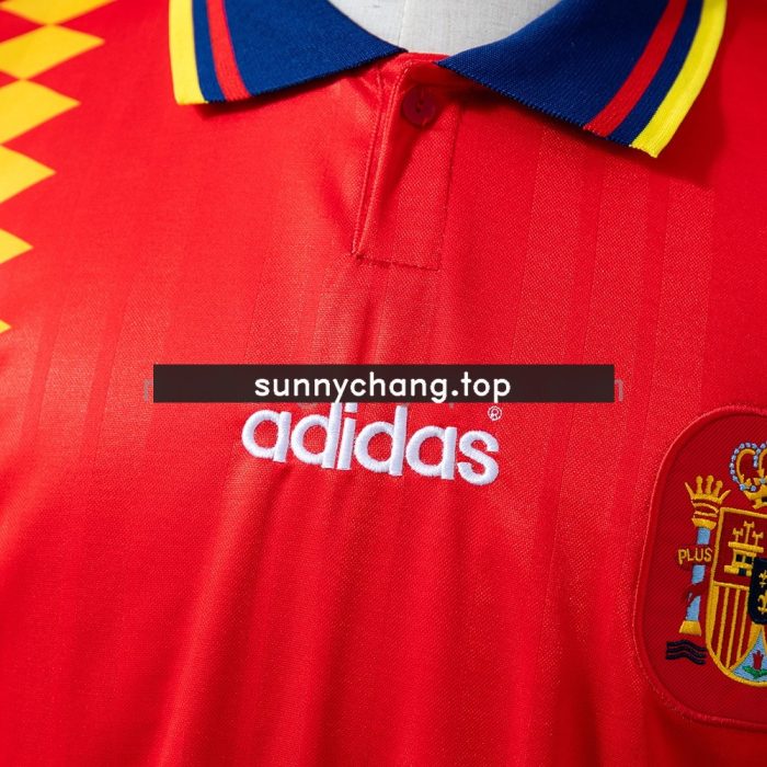 Spain 1994 Home Retro Shirt - 图片 5