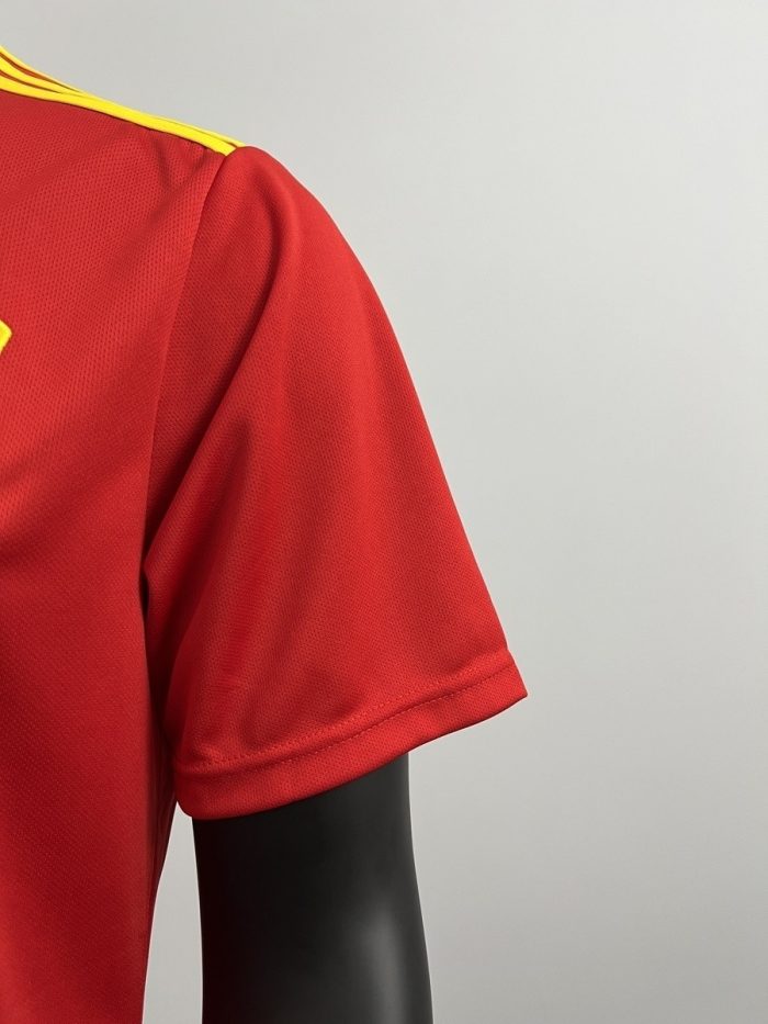 Spain 2018 Home Retro Shirt - 图片 9