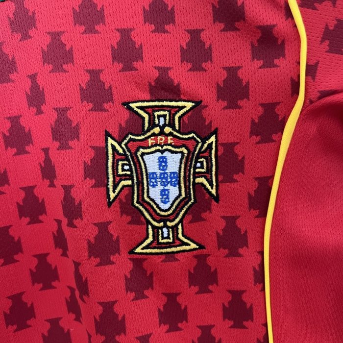 Portugal 2004 Home Kids Jersey - 图片 6