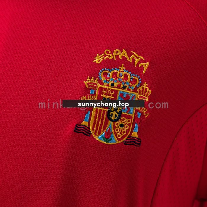 Spain 2002 Home Retro Shirt - 图片 4