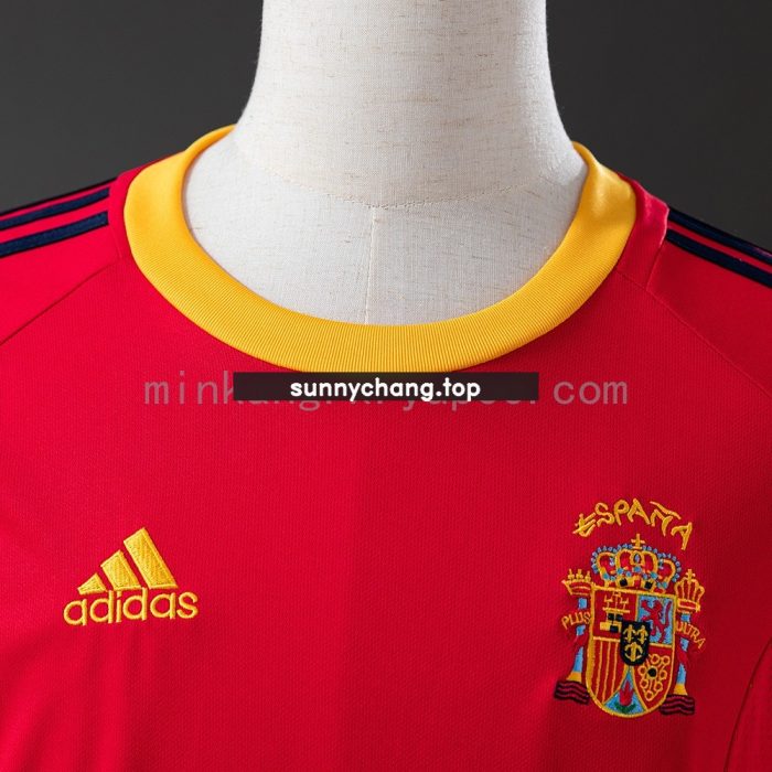 Spain 2002 Home Retro Shirt - 图片 5
