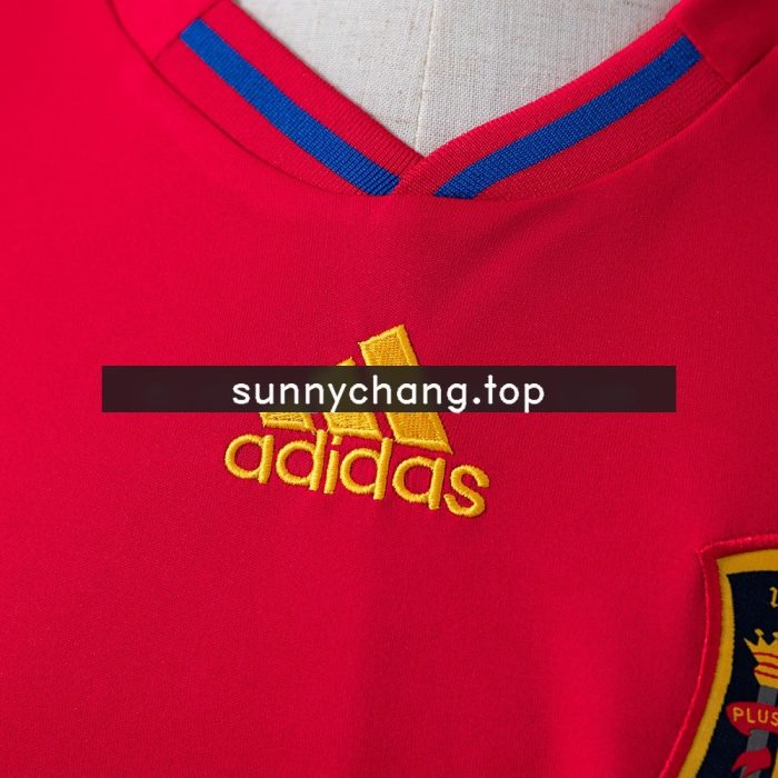 Spain 2010 Home Retro Jersey - 图片 4