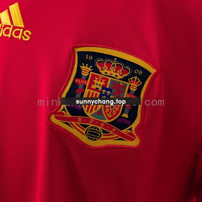 Spain 2010 Home Retro Jersey - 图片 5
