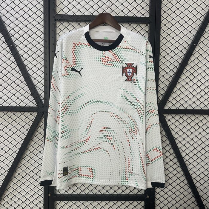 2025 Portugal Away Long Sleeve Jersey - 图片 6