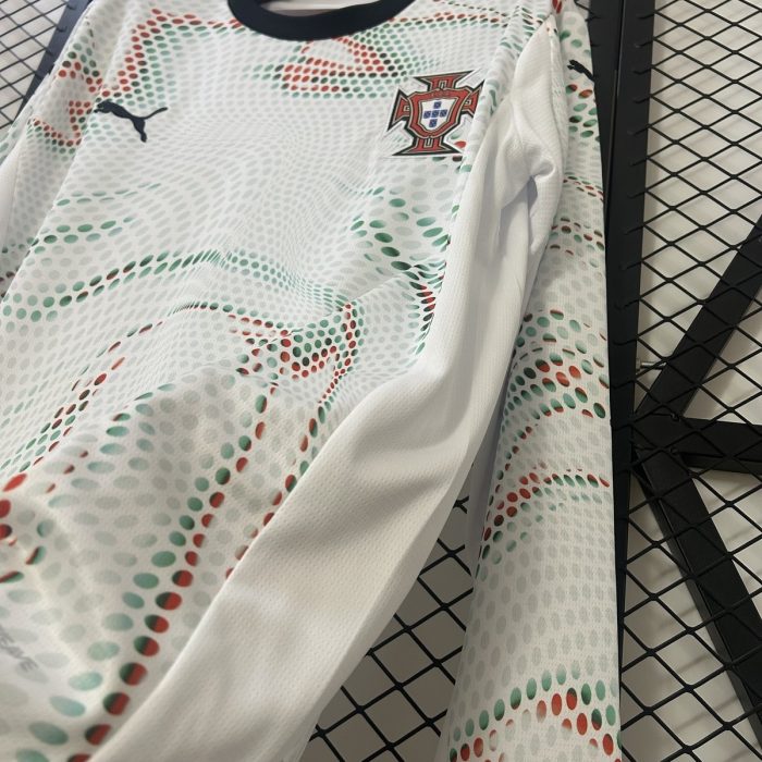 2025 Portugal Away Long Sleeve Jersey - 图片 9