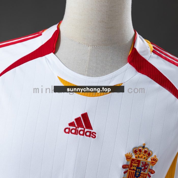 Spain 2006 Away Retro Jersey - 图片 7