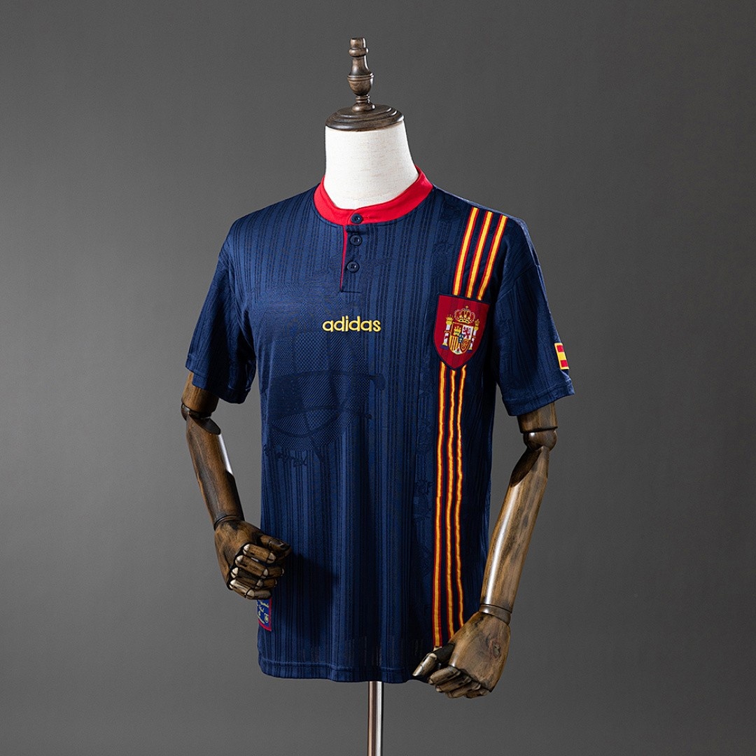 Spain 1996 Away Retro Jersey