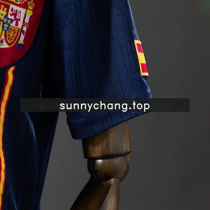 Spain 1996 Away Retro Jersey - 图片 3