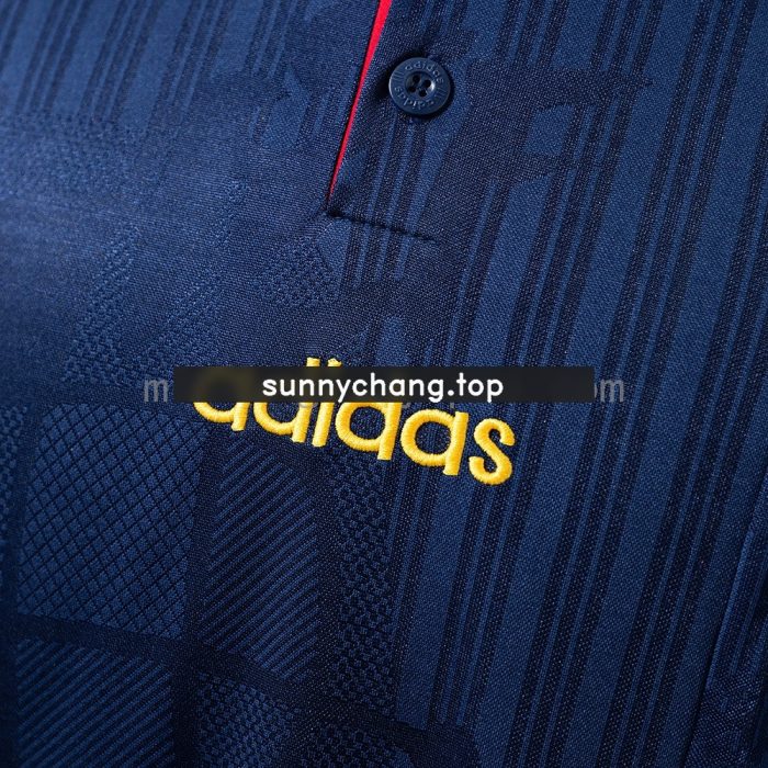 Spain 1996 Away Retro Jersey - 图片 4