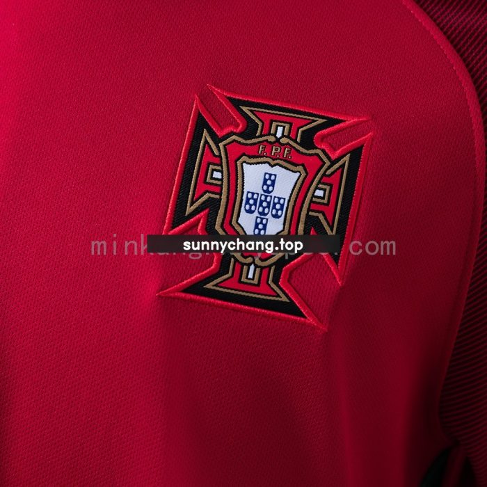 Portugal 2018 Home Retro Jersey - 图片 8