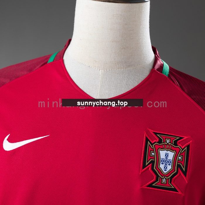 Portugal 2018 Home Retro Jersey - 图片 9