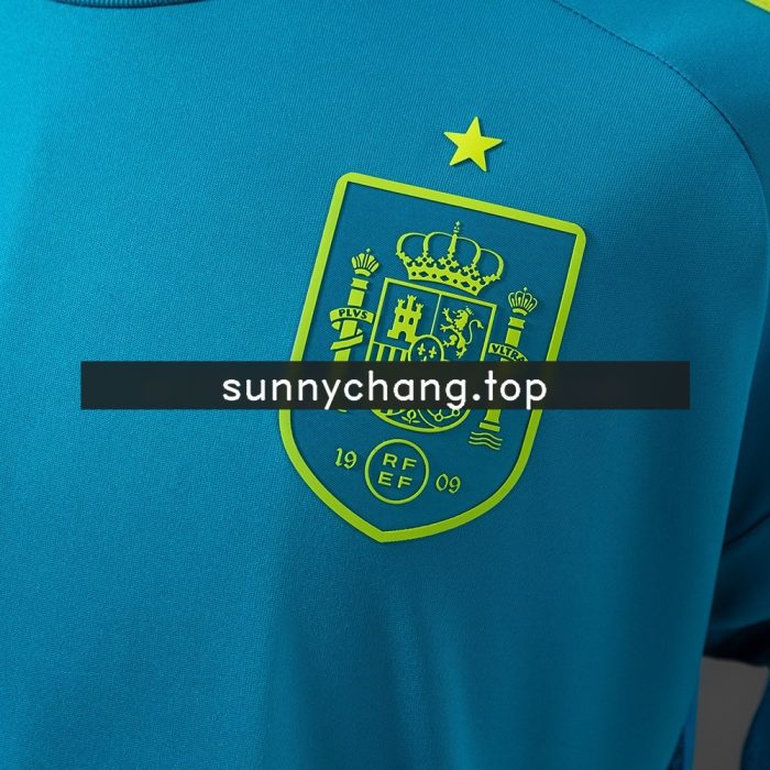 Spain 2026 Goalkeeper Blue Jersey - 图片 7