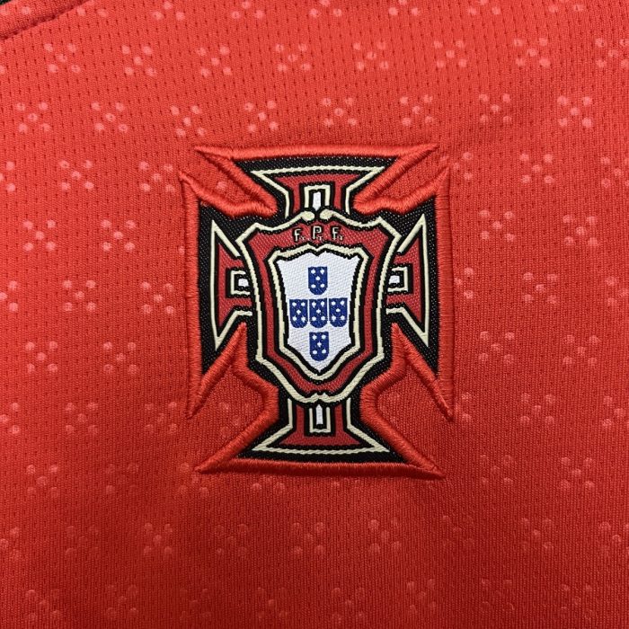 Portugal 2025 Home Kids Jersey - 图片 8