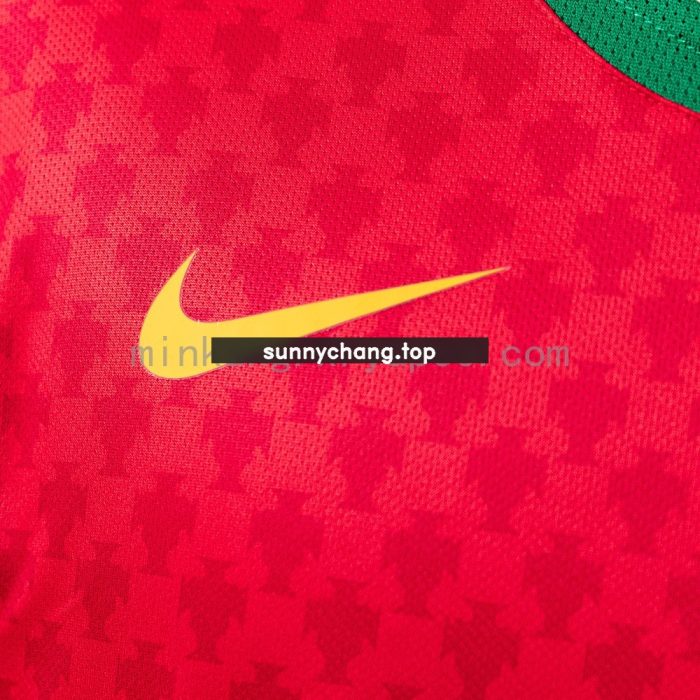 Portugal 2004 Home Retro Jersey - 图片 3