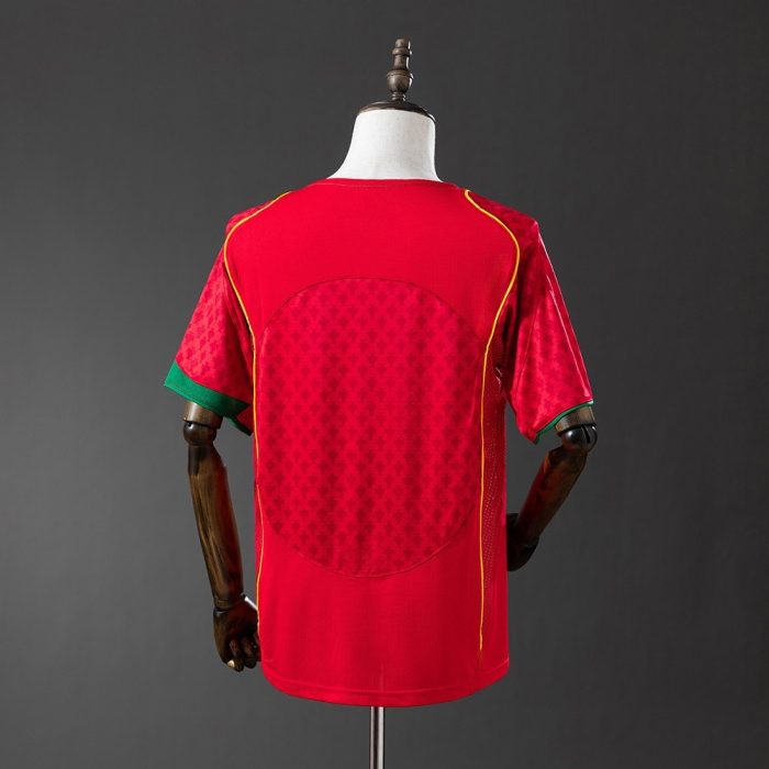 Portugal 2004 Home Retro Jersey - 图片 7