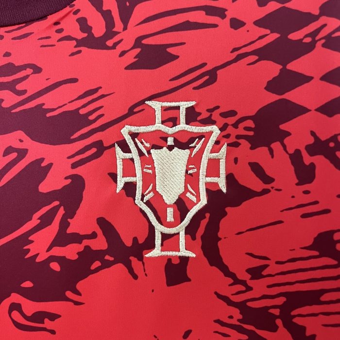 2024 Portugal Training Wear Red - 图片 2