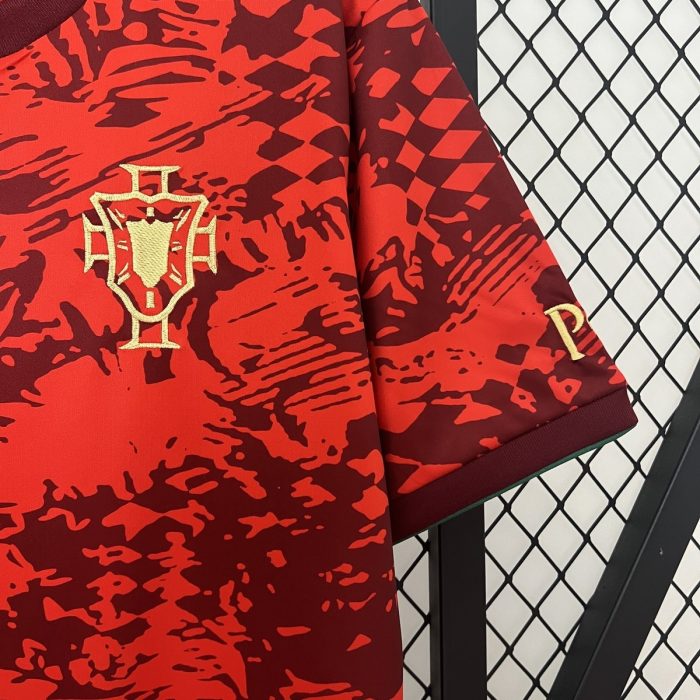 2024 Portugal Training Wear Red - 图片 3