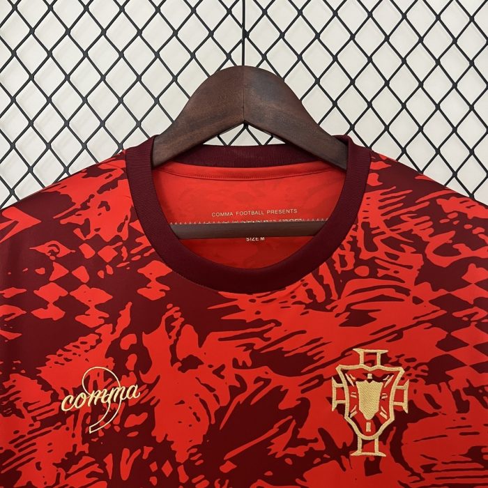 2024 Portugal Training Wear Red - 图片 4