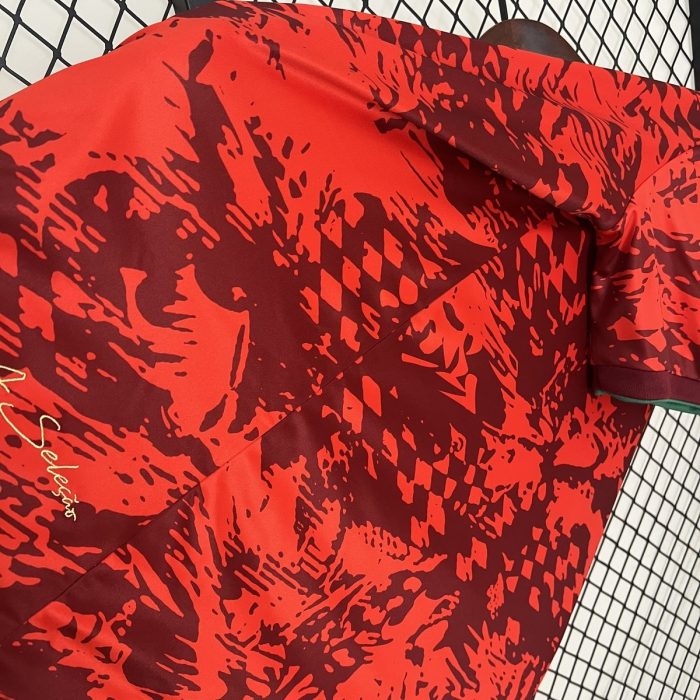 2024 Portugal Training Wear Red - 图片 8